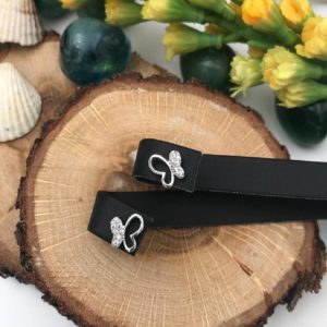 Altın Kaplama Beyaz Swarovski Taşlı Küpe BKP015